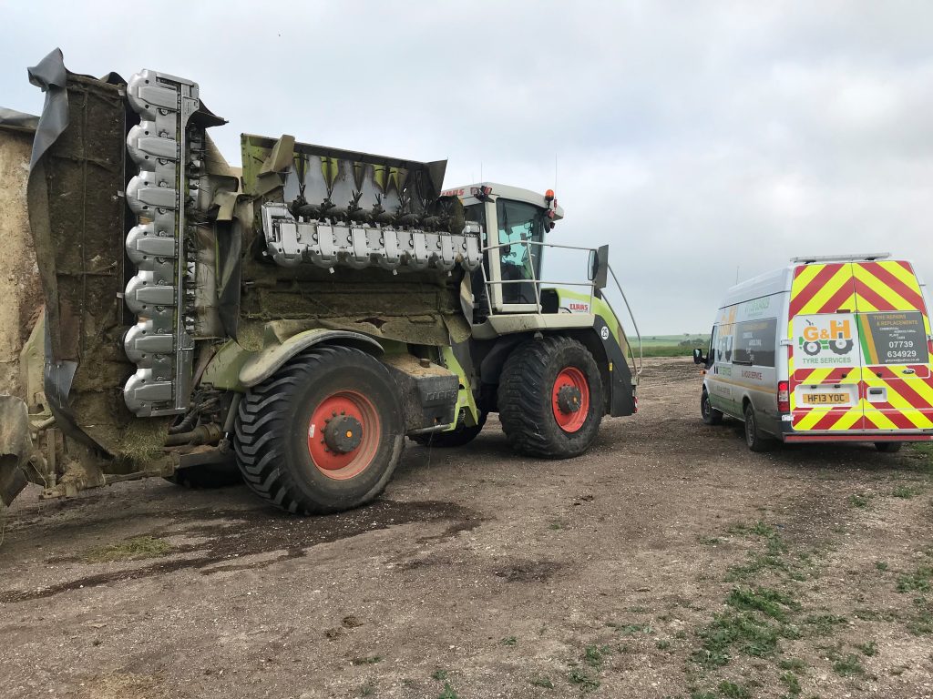 Agricultural Machinery Tyres - G & H Tyre Services Wiltshire