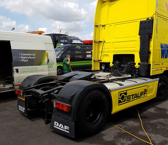 HGV Commercial Mobile Tyre Fitting - G & H Tyre Services Wiltshire